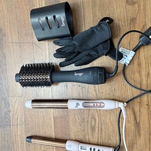 Lange Black and Rose Gold Hair Tool Set $120 OBO